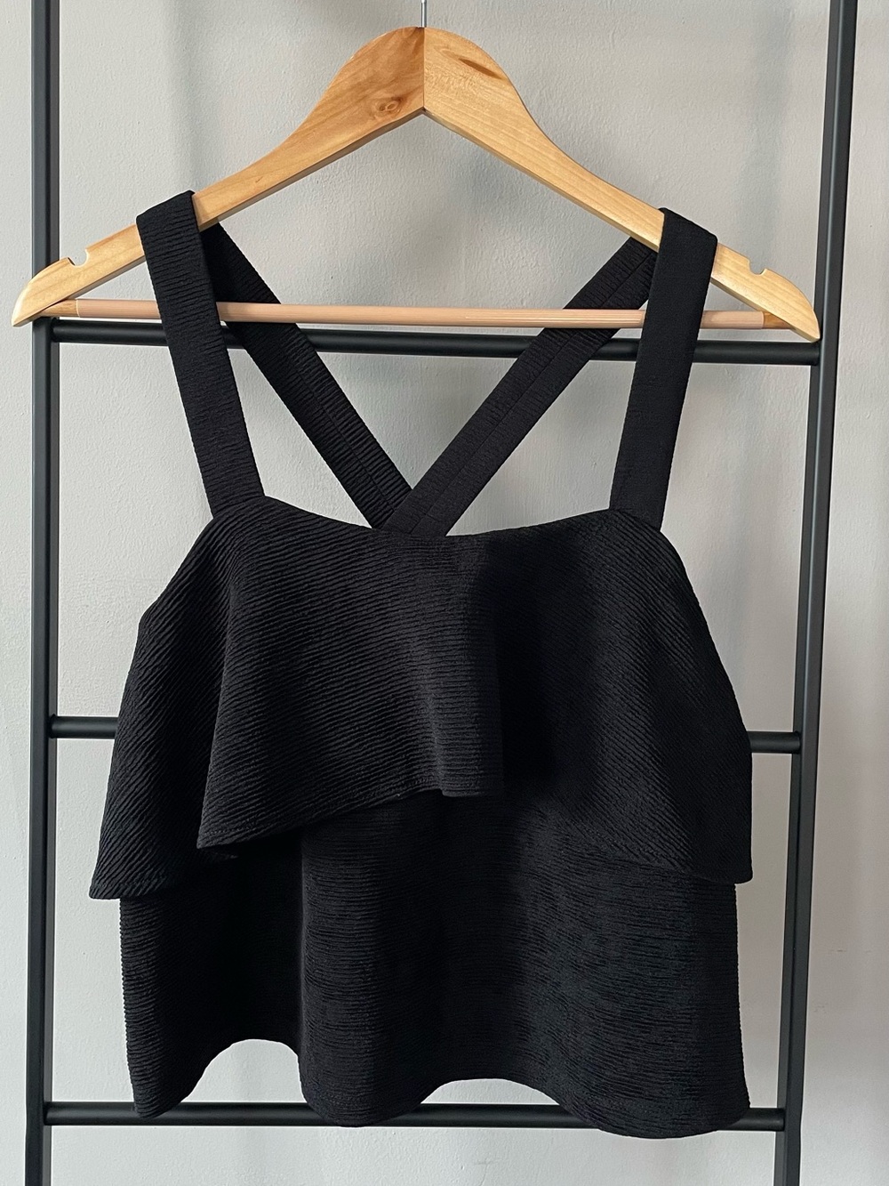 Madewell Tiered Crossback Top